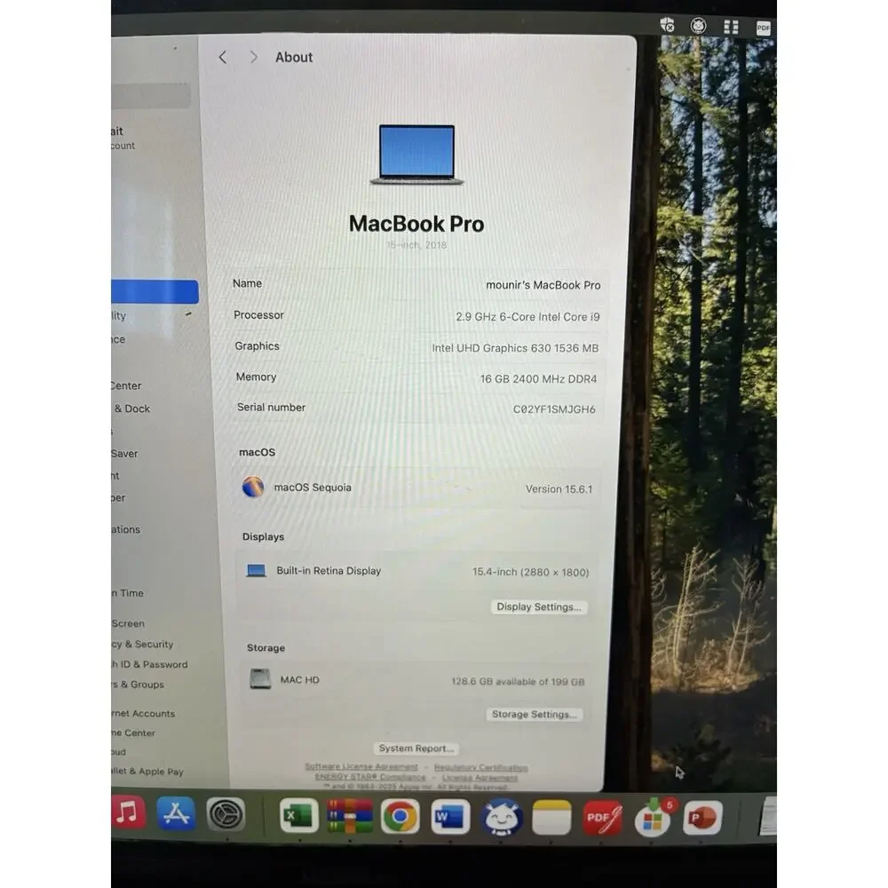 Apple MacBook Pro 16 Inch Core i9 16GB 500 Go Gray + Win 10 USB + Win 11 DVD